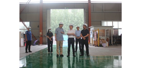 市委副書記、市長王浩到我公司調研指導工作